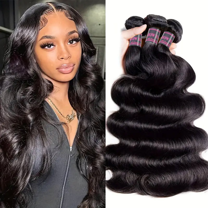Brazilian Body Wave Hair Bundles – 100% Human Hair